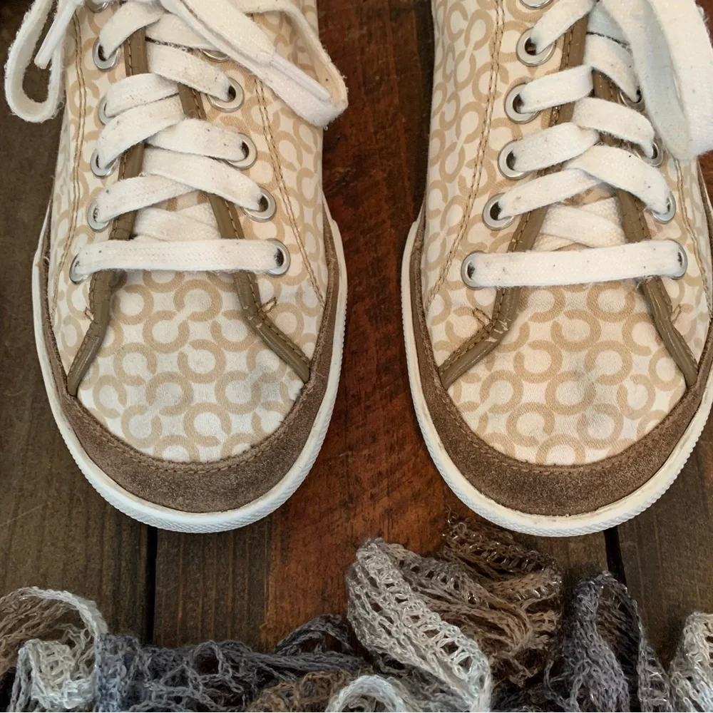 Coach Edith Canvas Sneakers